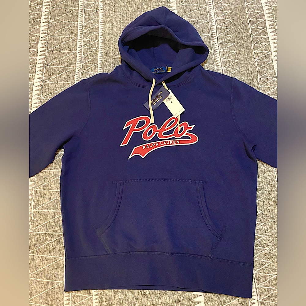 NWT Polo Ralph Lauren Classic RL Hoodie - Men’s L